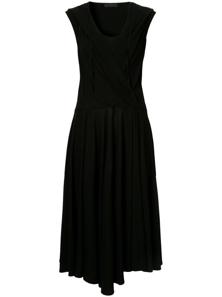Anteprima Hooded Midi Dress - Black
