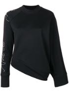Y-3 Angled Waist Slogan Sweater - Black