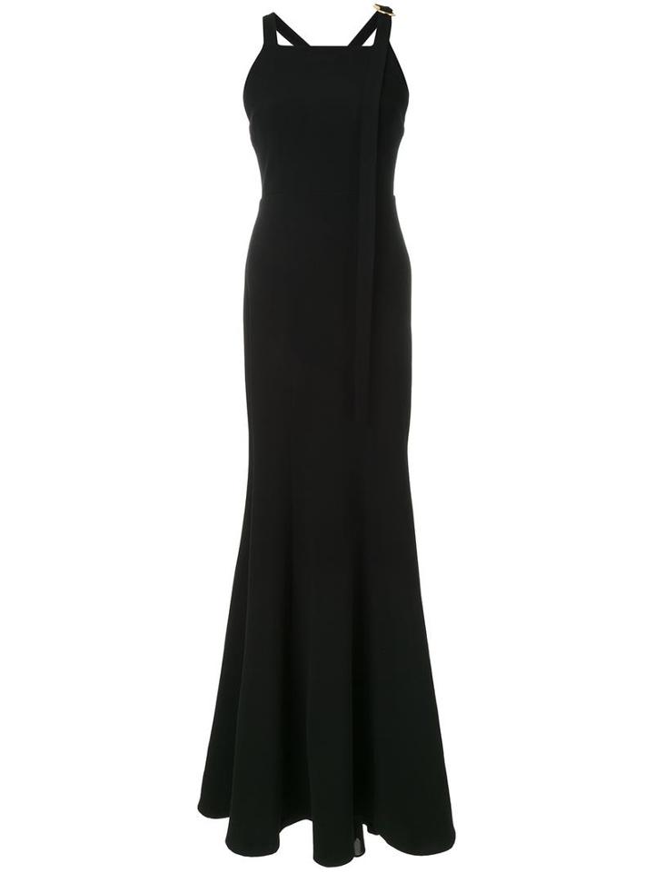 Rebecca Vallance 'courtside' Gown, Women's, Size: 6, Black, Polyurethane