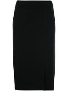 Estnation Fitted Pencil Skirt - Black