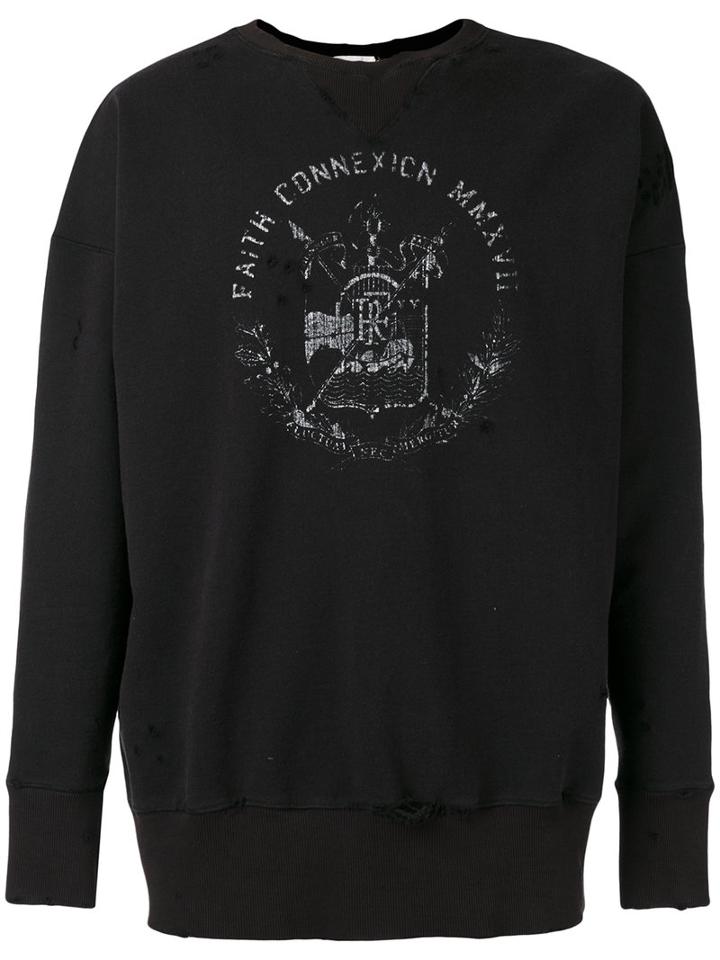 Faith Connexion Paris Sweatshirt, Men's, Size: Xs, Black, Cotton