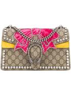 Gucci Dionysus Shoulder Bag With Bow - Nude & Neutrals