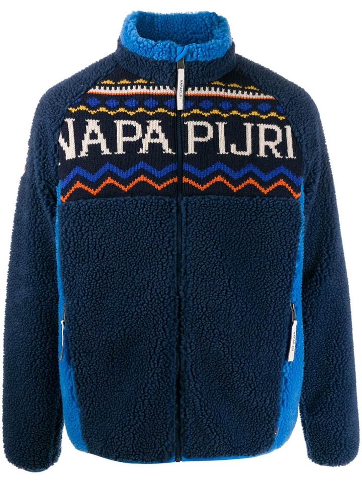 Napapijri Thia Fleece Jacket - Blue