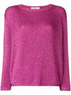 Charlott Loose Fitted Sweater - Pink & Purple