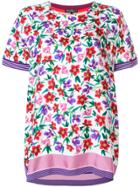 Salvatore Ferragamo Floral Printed T-shirt - Multicolour