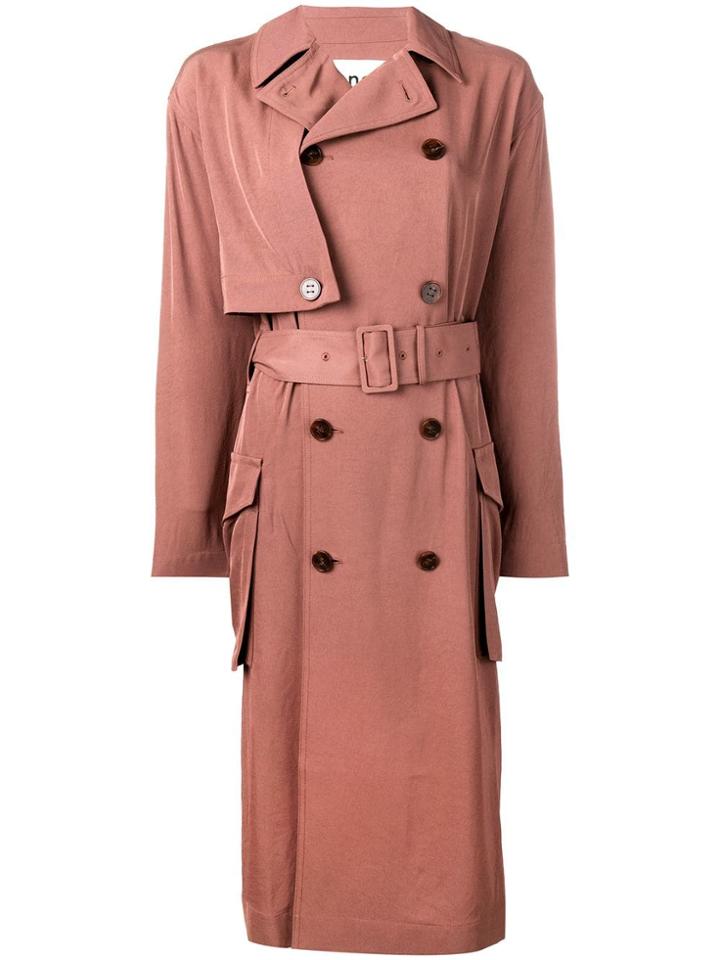 Acne Studios Double Breasted Trench Coat - Brown