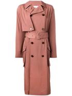 Acne Studios Double Breasted Trench Coat - Brown