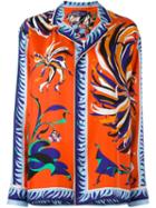 Emilio Pucci Floral Print Longsleeved Shirt