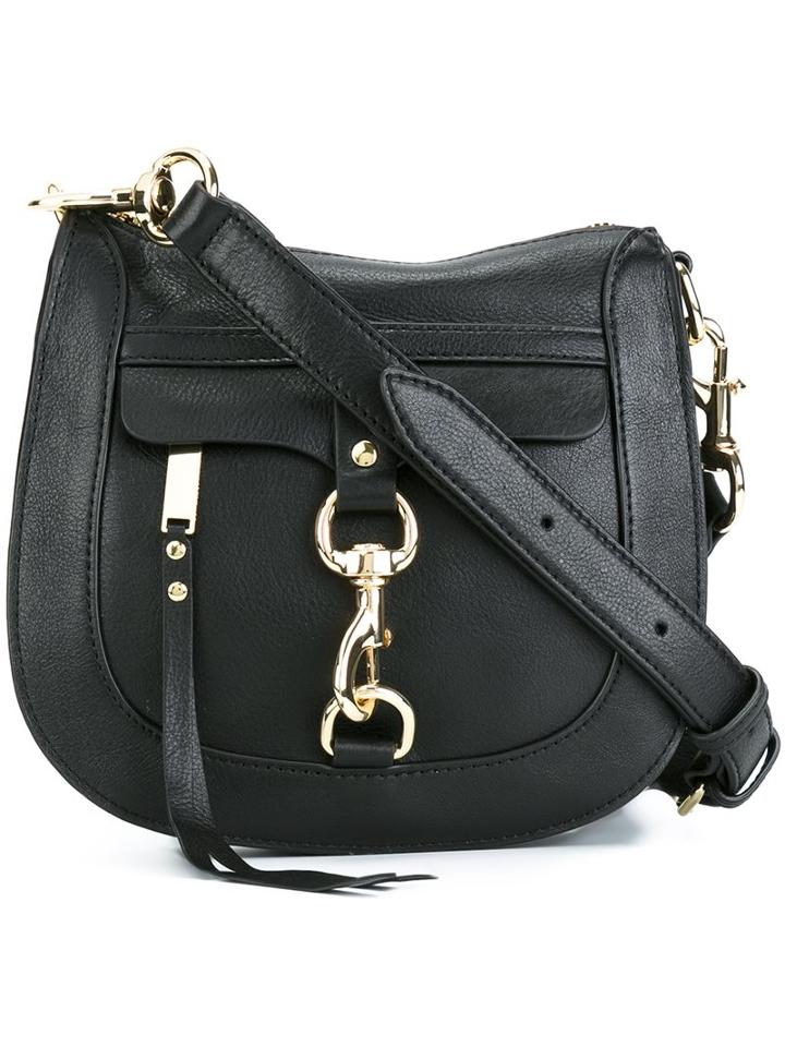 Rebecca Minkoff 'dog Clip' Saddle Bag, Women's, Black