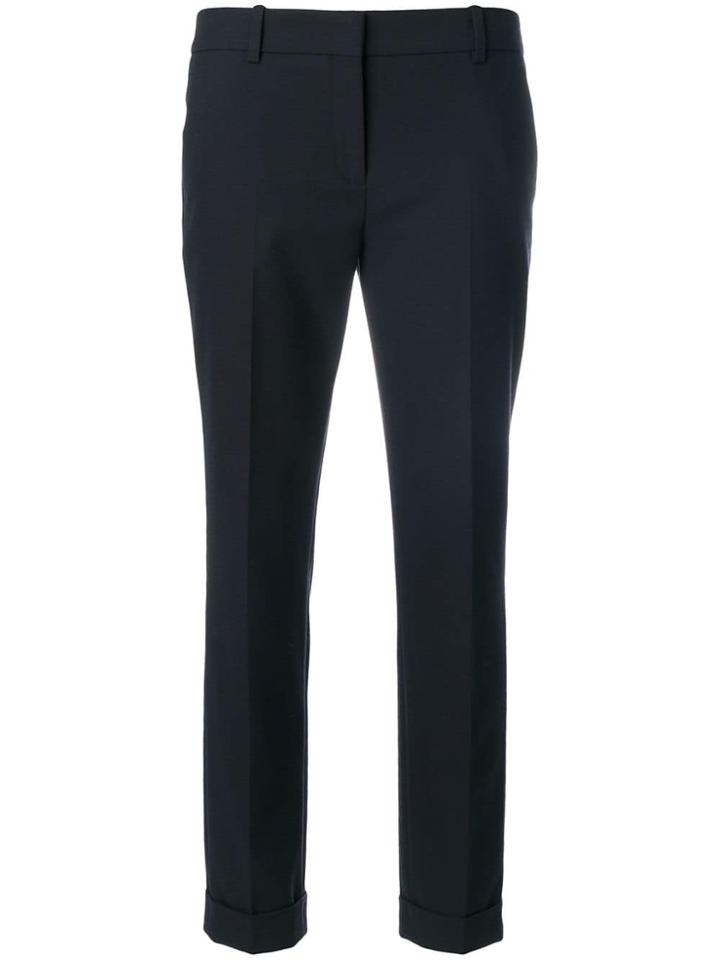 The Kooples Cropped Trousers - Blue