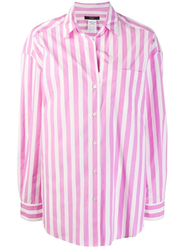 Max Mara Striped Shirt - Pink