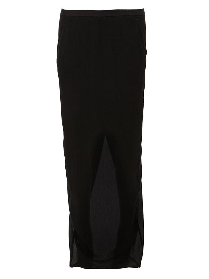 Rick Owens Open Back Maxi Skirt