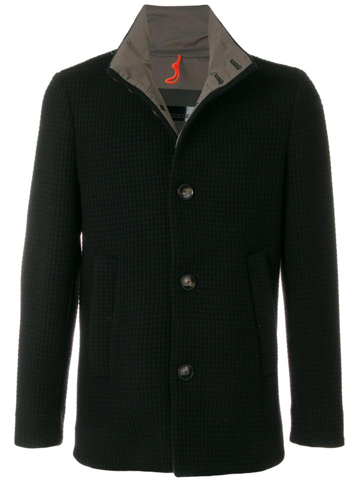 Rrd Heavy Knit Coat - Blue