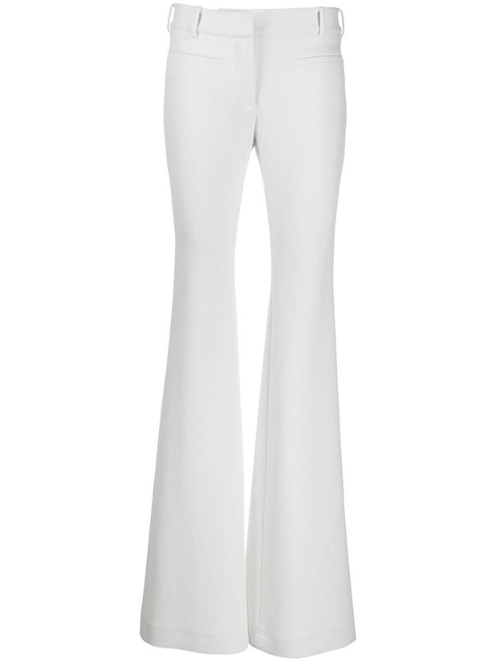 Tom Ford Stretch Lady Flared Trousers - White