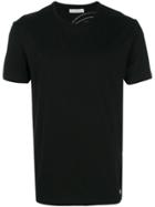 Versace Collection Half Head Back Print T-shirt - Black