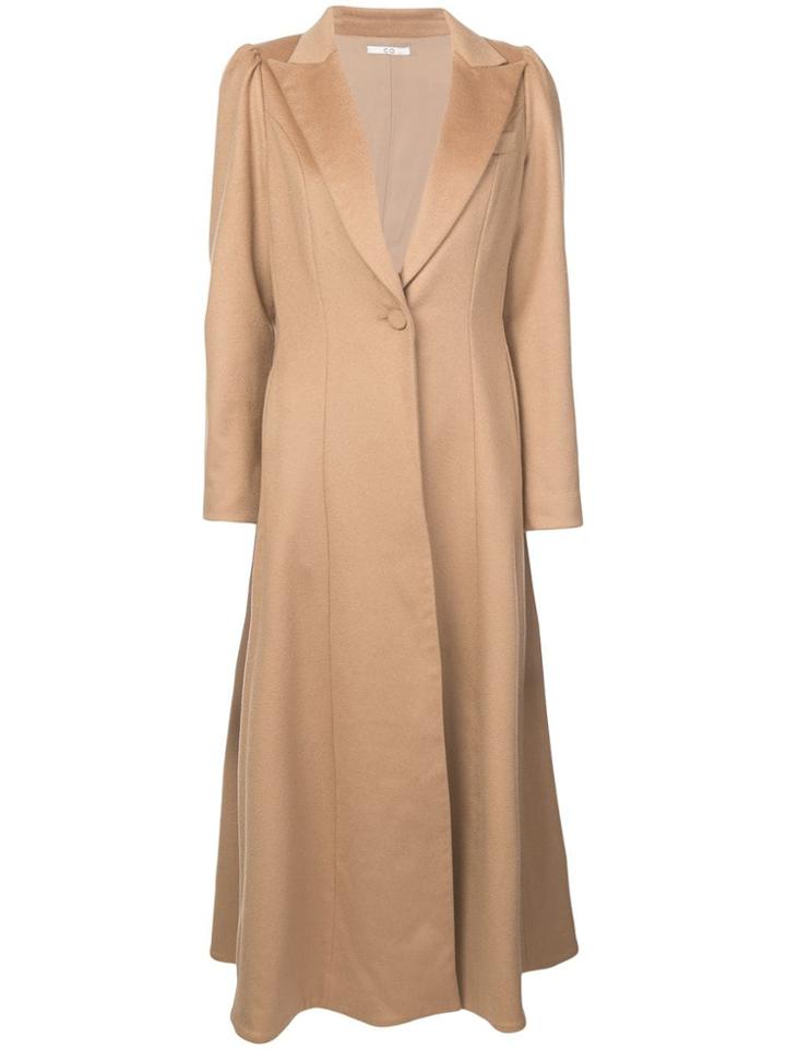 Co Full Length Coat - Brown