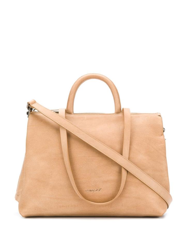 Marsèll Classic Brand Tote - Brown