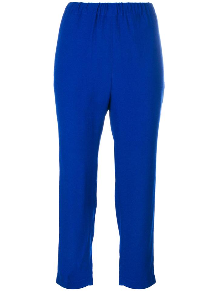 Marni Cropped Trousers - Blue
