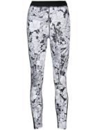 Golden Goose Floral Print Trousers - Black