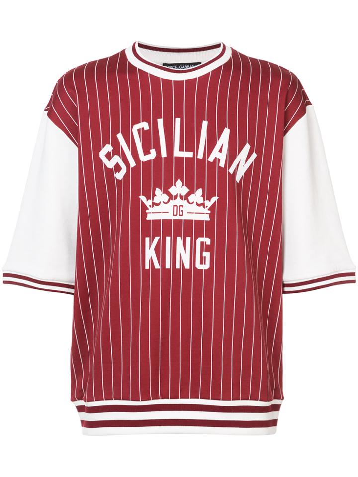 Dolce & Gabbana Sicilian Sweatshirt - Red