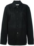 Givenchy Christ Print Lightweight Jacket, Men's, Size: Small, Black, Cotton