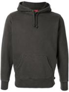 Supreme Drawstring Hooded Sweatshirt - Grey