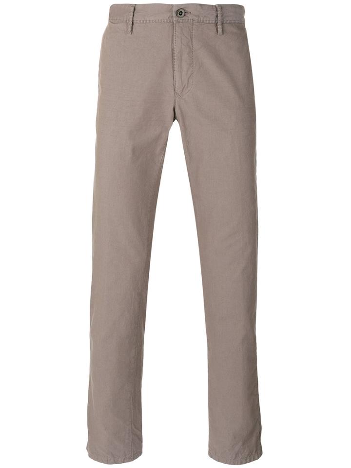 Incotex - Classic Chinos - Men - Cotton - 34, Nude/neutrals, Cotton