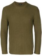 Maison Margiela Rolled Edge Sweater - Green