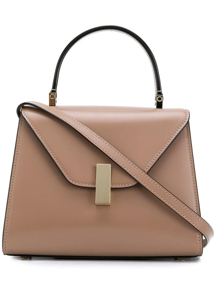 Valextra Iside Mini Jewelled Bag - Brown
