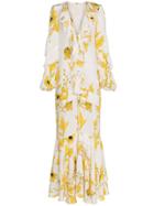 Johanna Ortiz Spice Trade Silk Double Dress - White