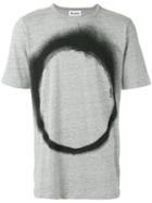 Études 'unity Jb' Printed T-shirt, Men's, Size: Medium, Grey, Cotton