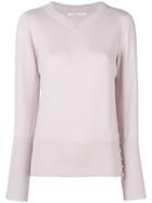 Agnona Loose Fitted Sweater - Pink & Purple