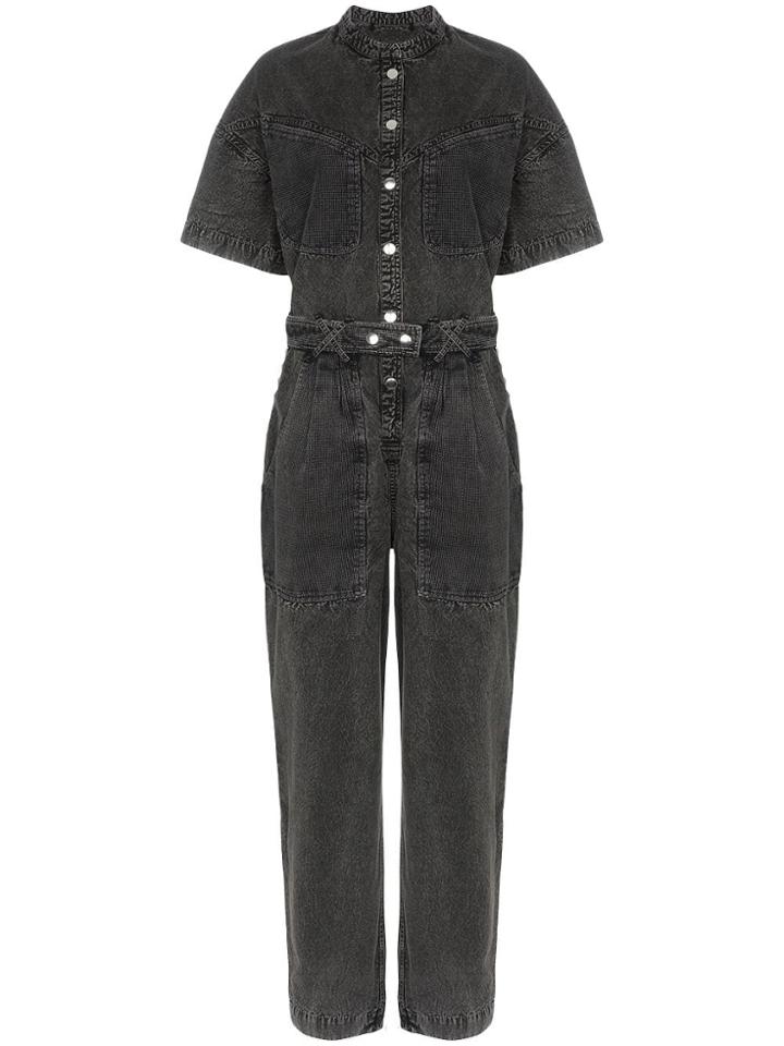 Isabel Marant Tundra Boiler Suit - Black