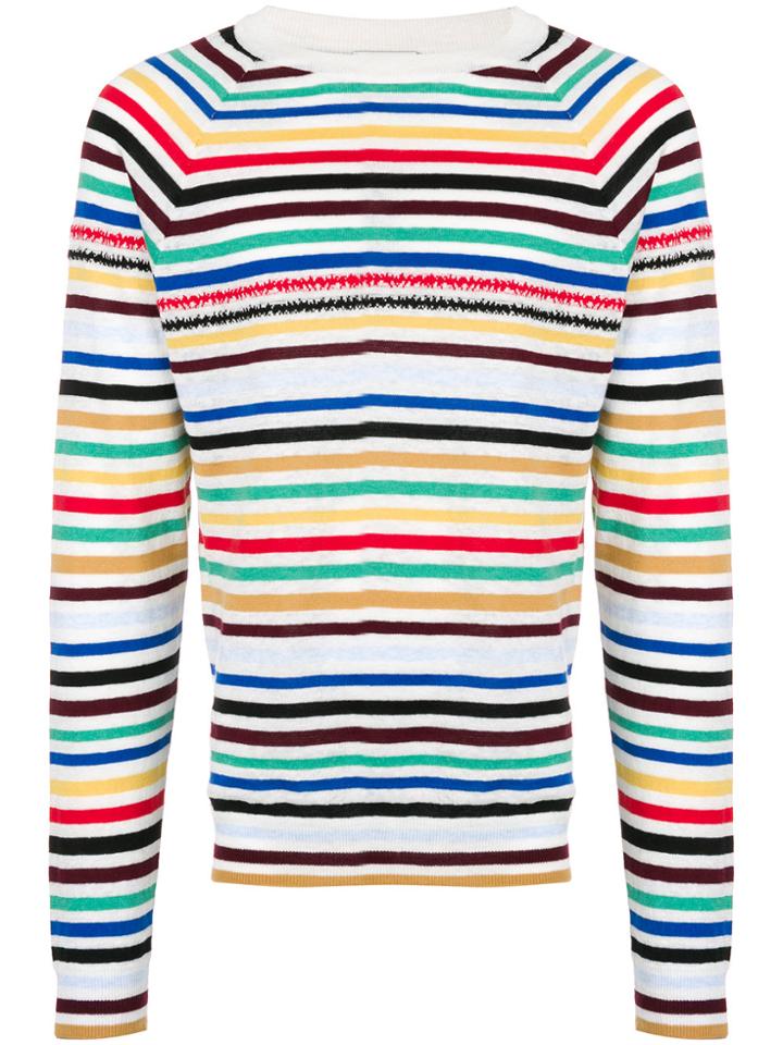 Ballantyne Striped Sweater - Multicolour