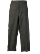R13 Grey Checked Trousers