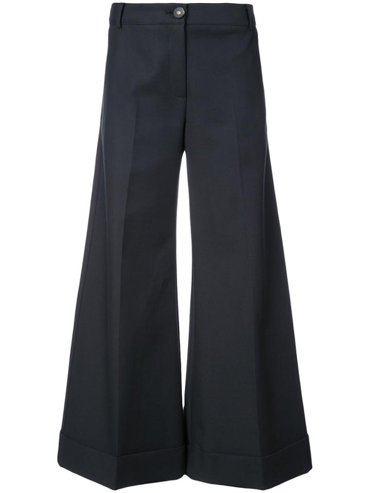 Khaite Carine Trousers - Blue