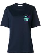 Golden Goose Deluxe Brand Logo Print T-shirt - Blue