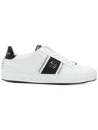 Philipp Plein Studded Logo Sneakers - White
