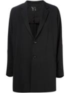 Y's Long Length Blazer, Women's, Size: 2, Black, Wool