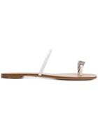 Casadei Chic Design Slippers - White