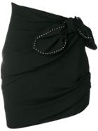 Saint Laurent Knot Skirt - Black