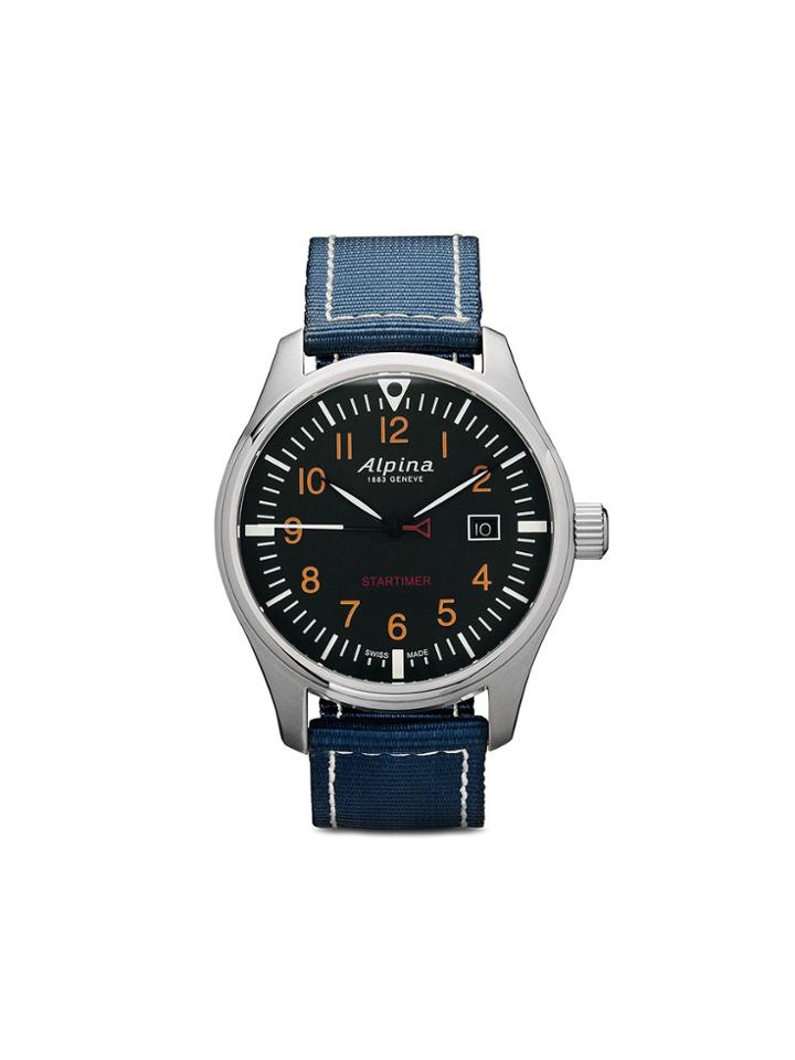 Alpina Startimer Pilot Quartz 42mm - Blue