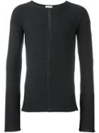 Lost & Found Rooms Crew Neck Sweater, Men's, Size: Xs, Grey, Acrylic/merino