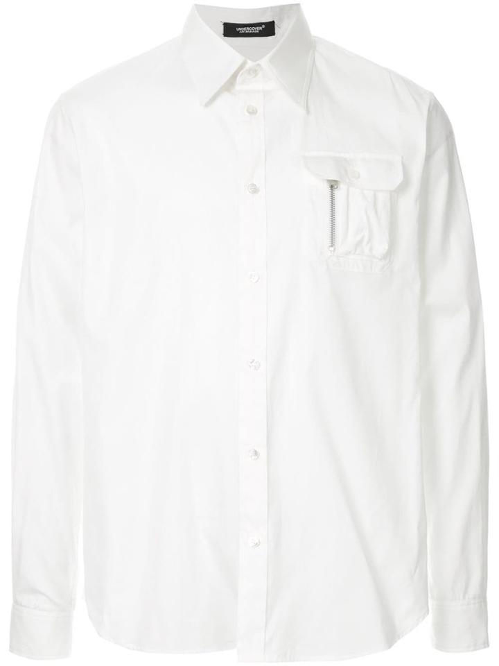 Undercover White Printed Shirt