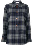 See By Chloé Checked Shirt - Blue