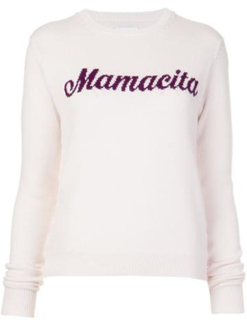 Alexander Lewis 'mamacita' Jumper, Women's, Size: Medium, Pink/purple, Cotton/cashmere