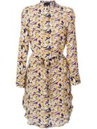 Saloni Abstract Print Shirt Dress