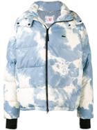 Lacoste Live Tie-dye Padded Jacket - Blue