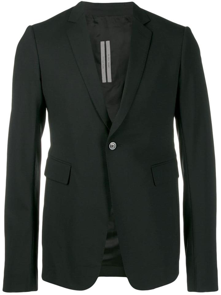 Rick Owens Slim-fit Blazer - Black