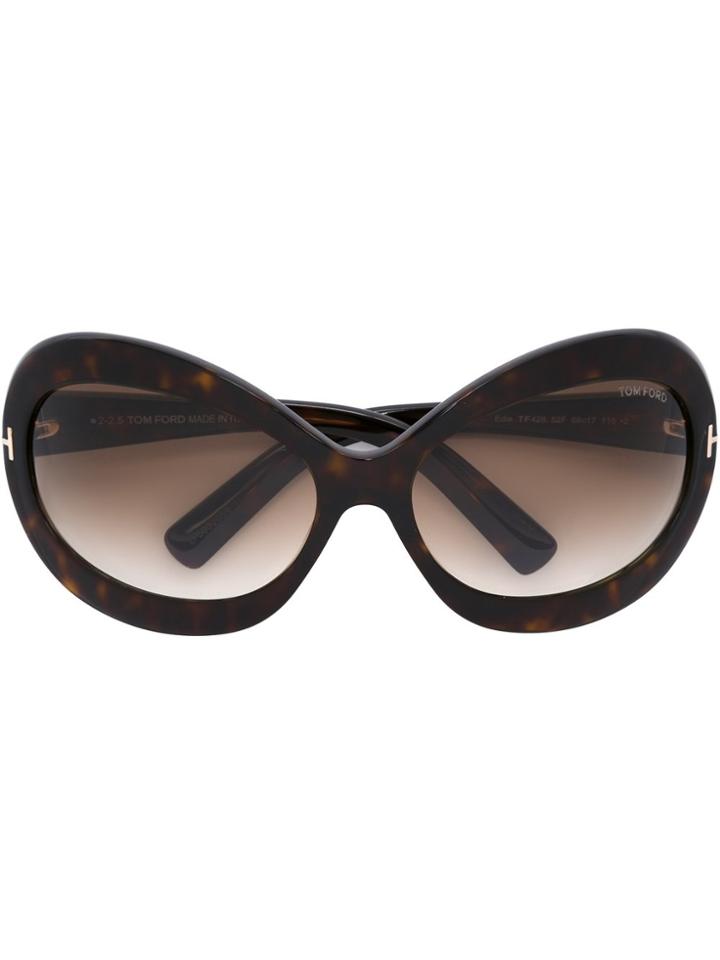 Tom Ford Eyewear 'vanda' Sunglasses - Brown